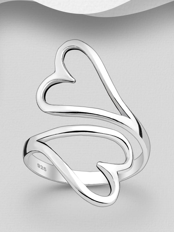 Sterling Silver Heart Ring