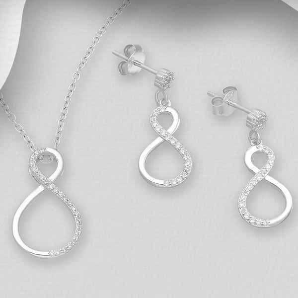Infinity Love Jewelry Set