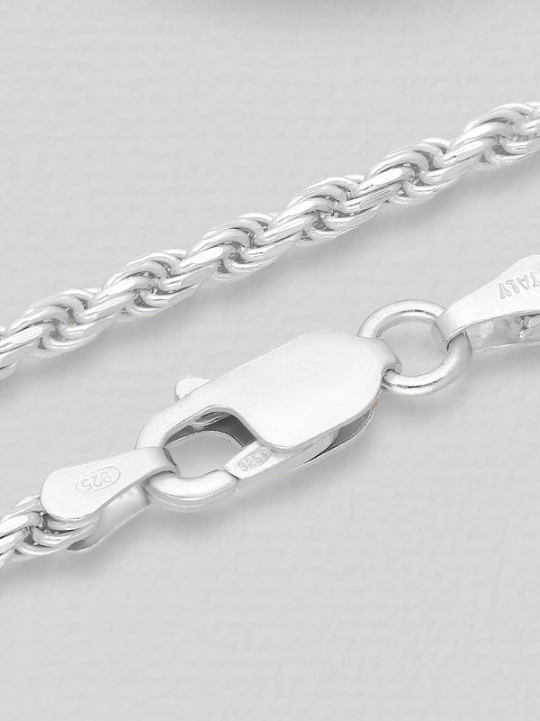 Sterling Silver Rope Chain