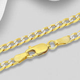 Sterling Silver Silver Chain Curb