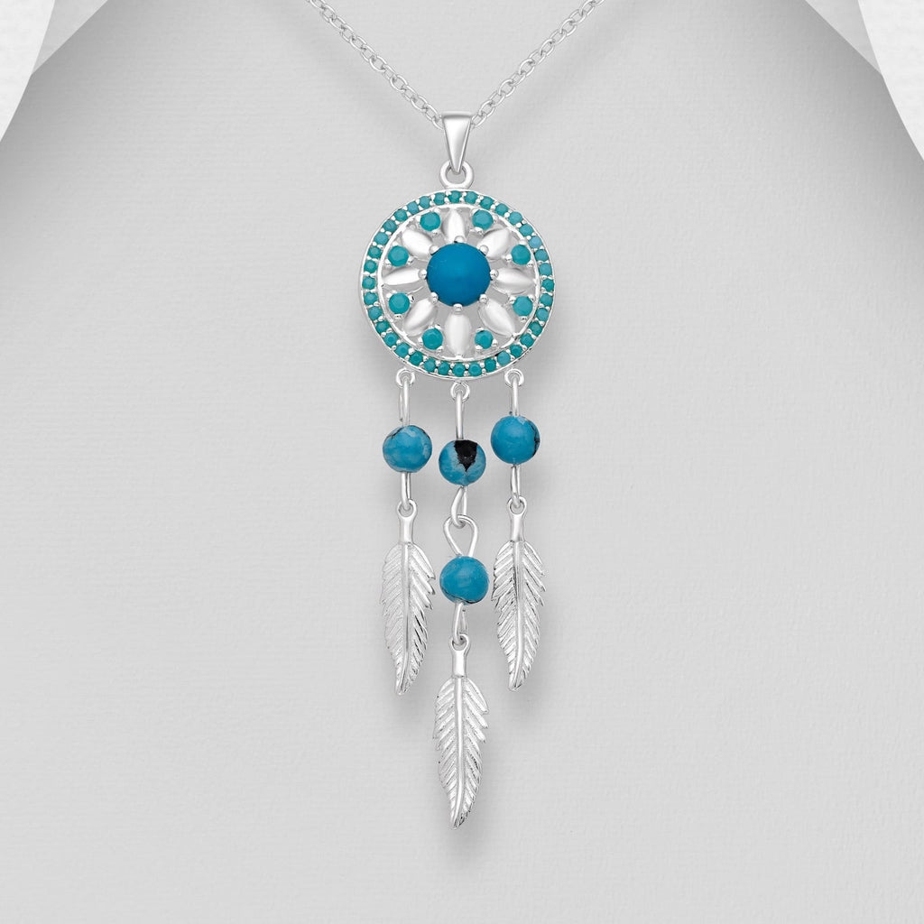 Spiritual Dreamcatcher Pendant Necklace