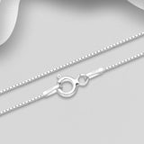 Sterling Silver Cremation Keepsake Pendant Necklace