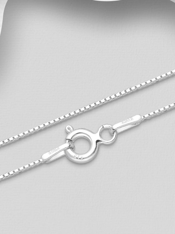 Sterling Silver Box Chain