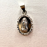 Sparkling Virgin Mary Pendant