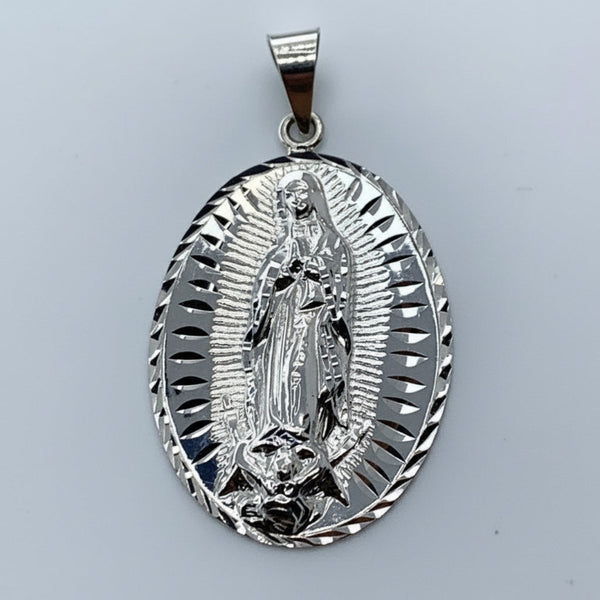 Sparkling Virgin Mary Pendant