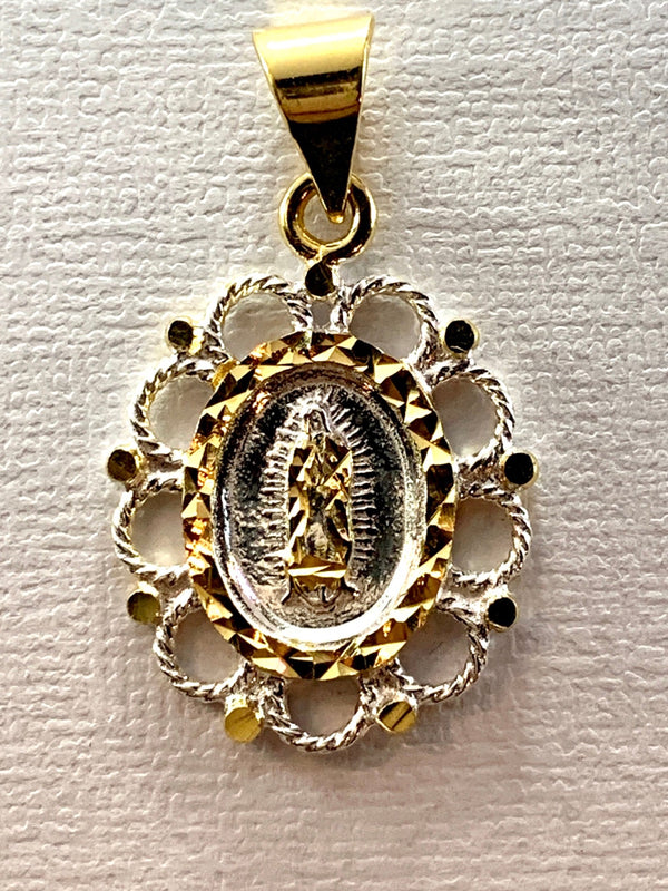 Radiant Virgin Mary Pendant