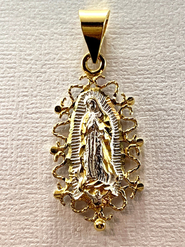Radiant Virgin Mary Pendant