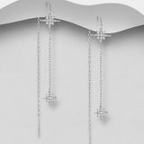 Sterling Silver Star Earrings