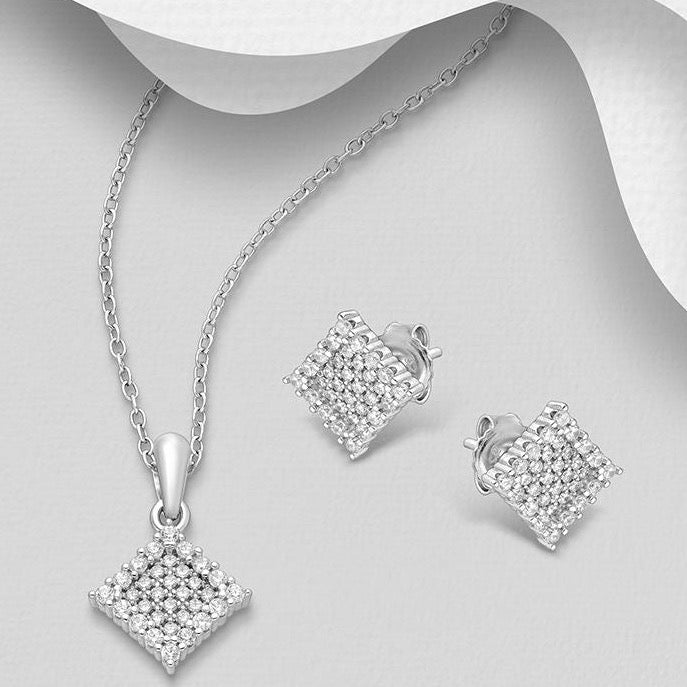 Sterling Silver Jewelry Set
