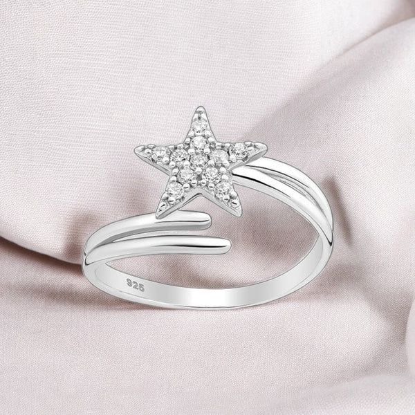 Sterling Silver Star Ring