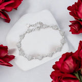 Sparkling Heart Bracelet