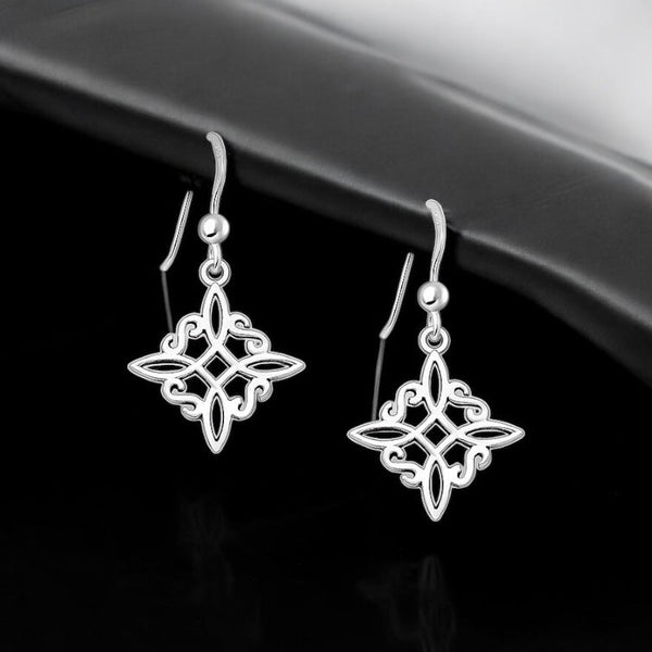 Witches Knot Hook Earrings
