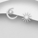 Moon And Star Earrings