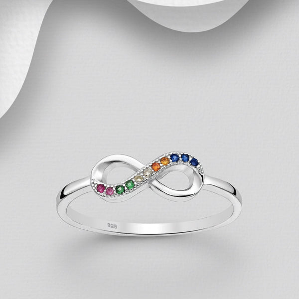 Sterling Silver Infinity Ring