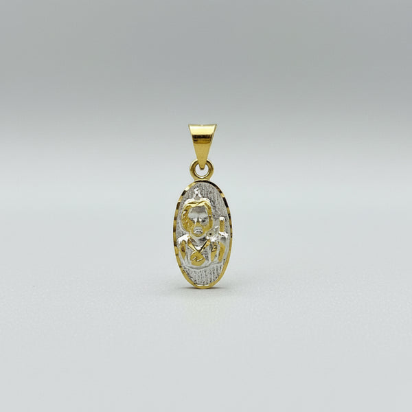 Radiant Virgin Mary & St. Jude Pendant