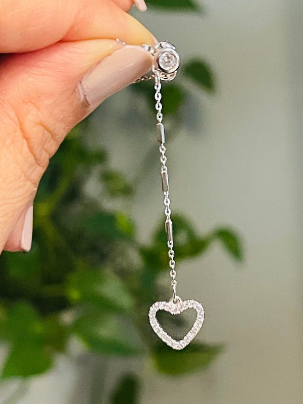 Sterling Silver Heart Earrings