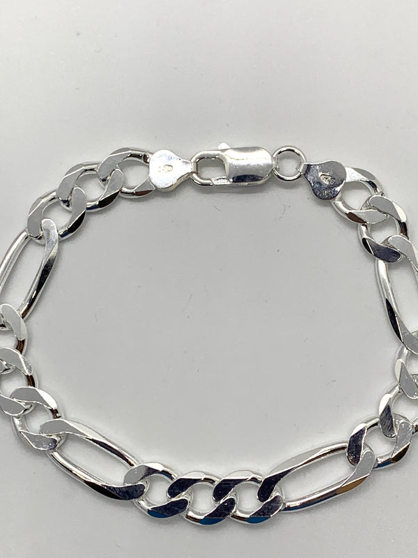Sterling Silver Figaro Bracelet