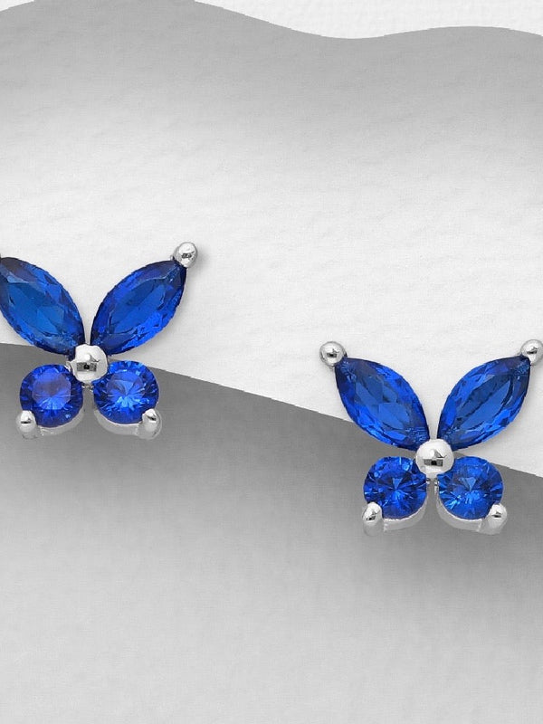 Sparkle Butterfly Earrings