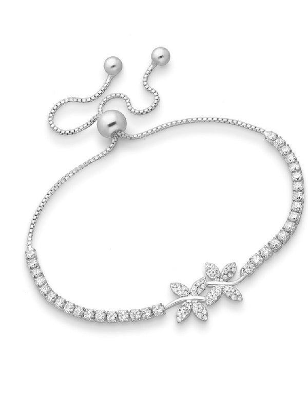 Sterling Silver Butterfly Bracelet