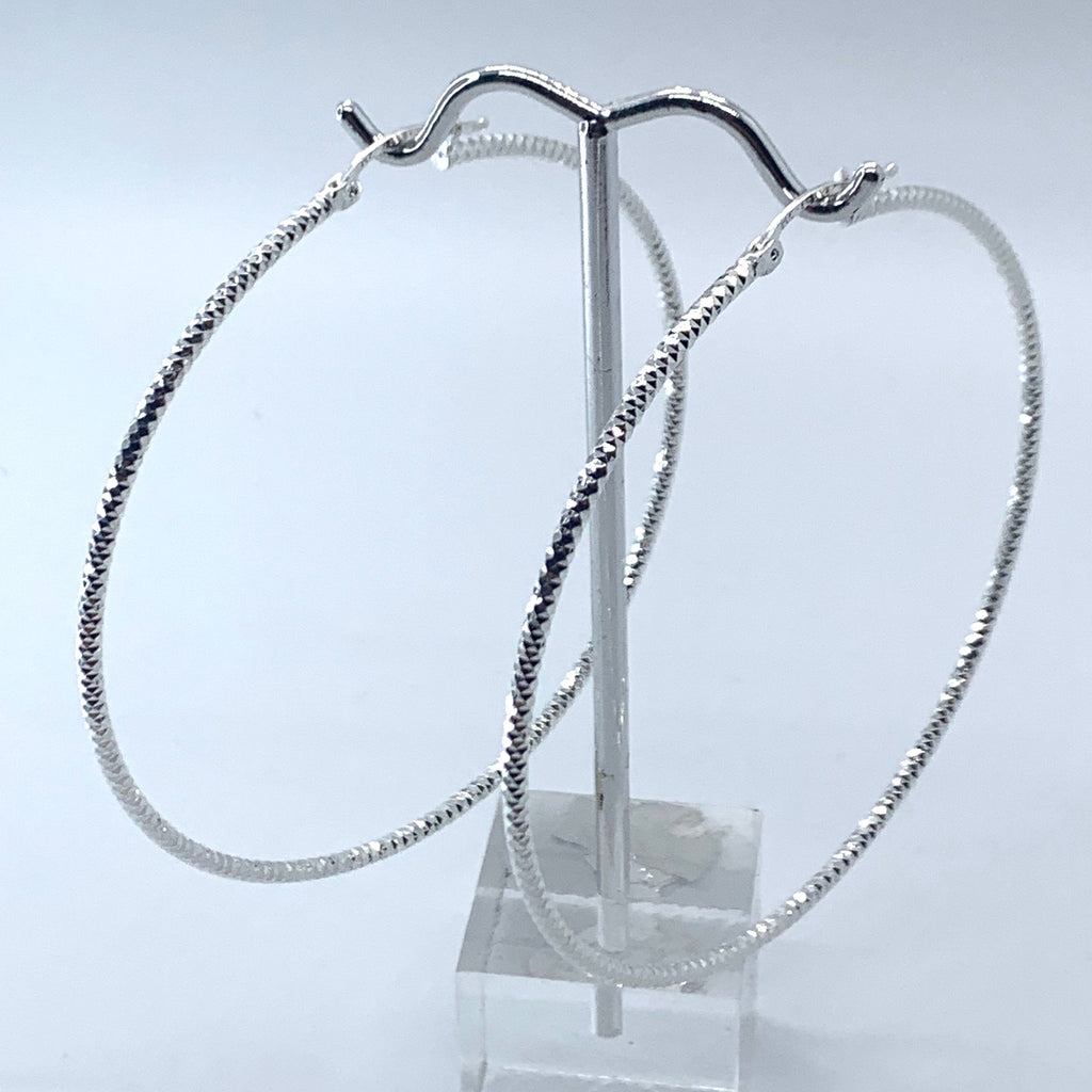Sterling Silver Hoop Earrings