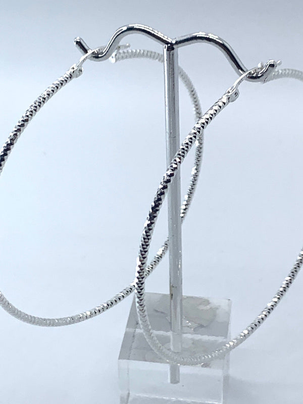Sterling Silver Hoop Earrings