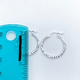 Sterling Silver Hoop Earrings