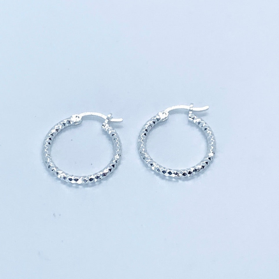 Sterling Silver Hoop Earrings