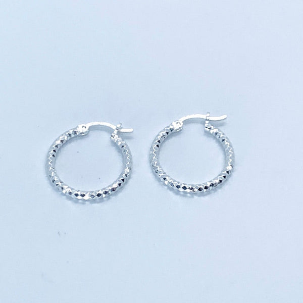 Sterling Silver Hoop Earrings