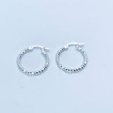 Sterling Silver Hoop Earrings