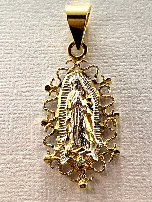 Radiant Virgin Mary Pendant