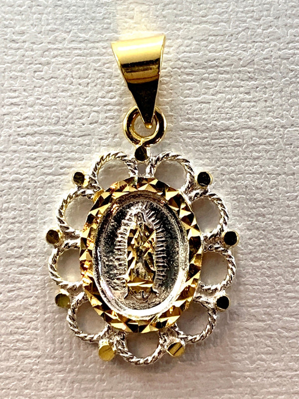 Radiant Virgin Mary Pendant