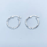 Sterling Silver Hoop Earrings
