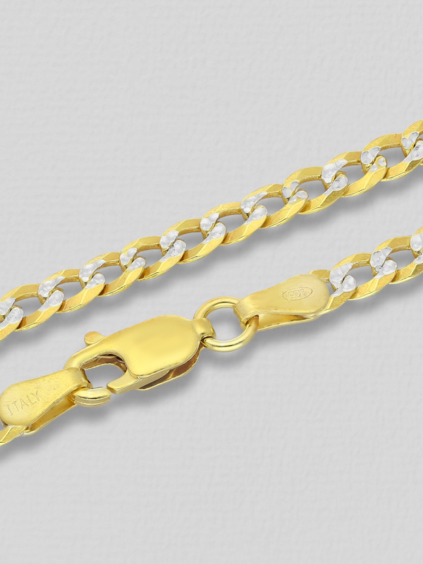 Sterling Silver Silver Chain Curb