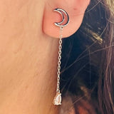 Elegant Moon Earrings