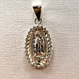 Sparkling Virgin Mary Pendant