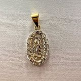 Radiant Virgin Mary Pendant