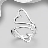 Sterling Silver Heart Ring
