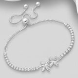 Sterling Silver Butterfly Bracelet