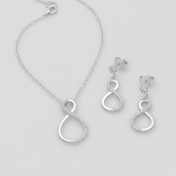Infinity Love Jewelry Set