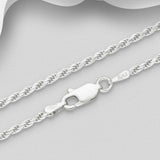Sterling Silver Rope Chain