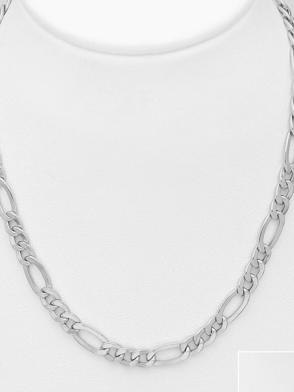 Sterling Silver Figaro Chain