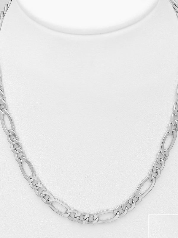 Sterling Silver Figaro Chain