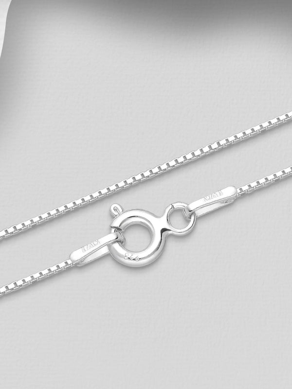 Sterling Silver Lotus Pendant Necklace