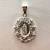 Sparkling Virgin Mary Pendant