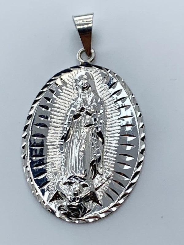 Sparkling Virgin Mary Pendant