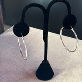 Sterling Silver Hoops Earrings