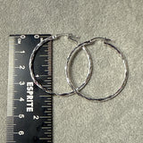 Sterling Silver Hoop Earrings