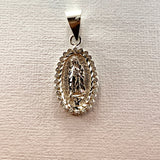 Sparkling Virgin Mary Pendant