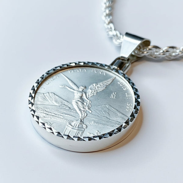 Centenario Pendant (Diamond Cut)