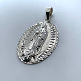 Sparkling Virgin Mary Pendant